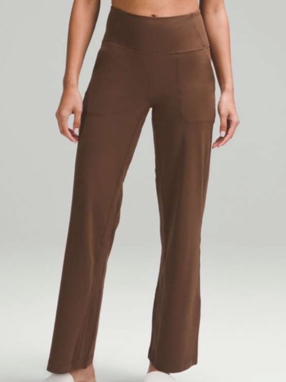 lululemon athletica Align High-Rise Wide-Leg Pants — Brown